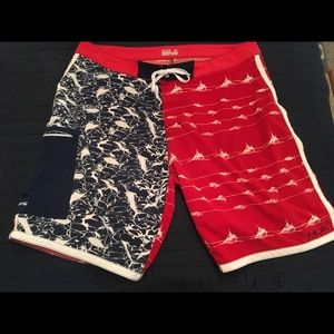 HUK Men’s Swim Trunks